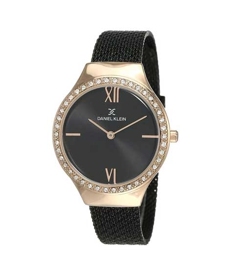 iShopping - Daniel Klein Analog Watch For Women Black (DK12075-7)