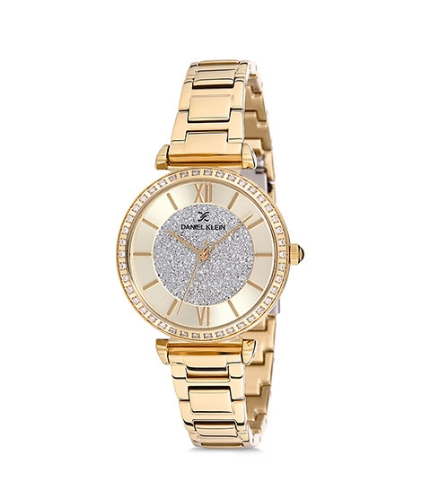 iShopping - Daniel Klein Premium Women's Watch Gold (DK12042-3)