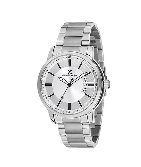iShopping - Daniel Klein Stainless Steel Men's Watch Silver (DK12108-1)