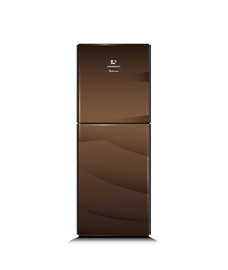 iShopping - Dawlance LF Series Freezer-on-Top Refrigerator Brown 9 cu ft (9150-LF)