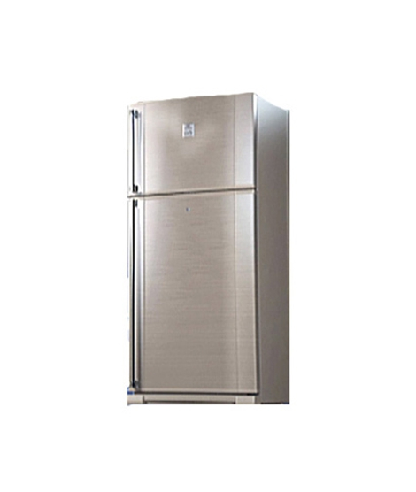 iShopping - Dawlance Refrigerator Freezer-on-Top 8 cu ft Hairline Silver (9144 LVS)