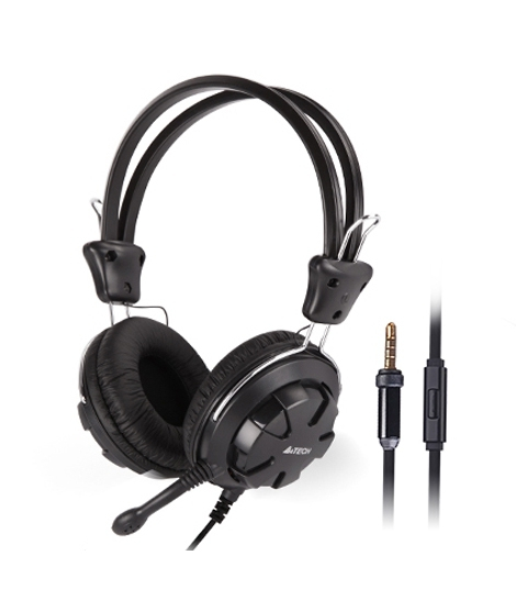 iShopping - A4Tech ComfortFit Stereo Headset Black (HS-28I)