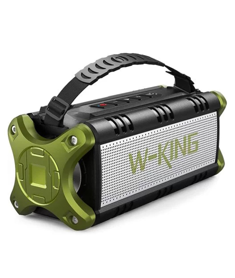 iShopping - W-King D8 Mini Portable Speaker Green