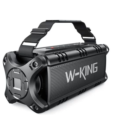 iShopping - W-King D8 50W Wireless Bluetooth Speaker Black