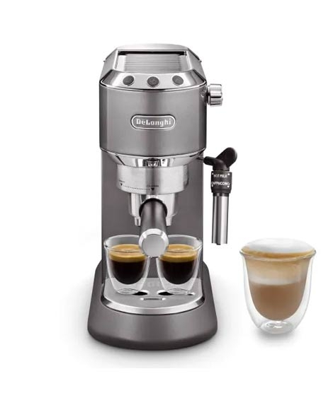 iShopping - Delonghi Dedica Metallics Manual Espresso Coffee Machine (EC785.BG)