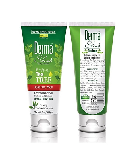 iShopping - Derma Shine Tea Tree Facewash 200gm