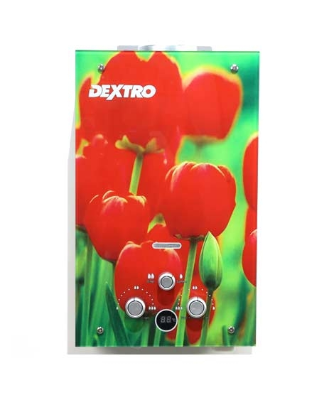 iShopping - Dextro Instant Gas Water Heater Tulip - 8LTR
