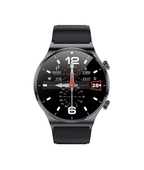 iShopping - Blulory Glifo G6 Pro Smartwatch Silicone Black