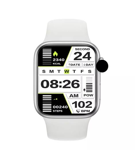 iShopping - Blulory Glifo 8 Smartwatch - Silver