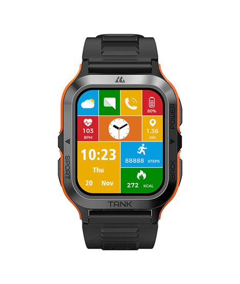 iShopping - Kospet Tank M2 Smartwatch-Orange