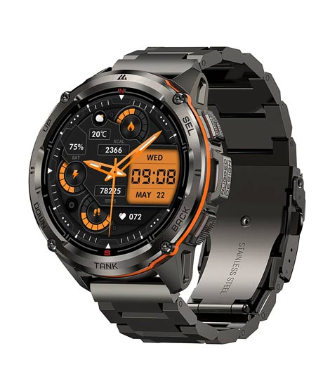 iShopping - Kospet Tank T3 Special Edition Smartwatch-Black