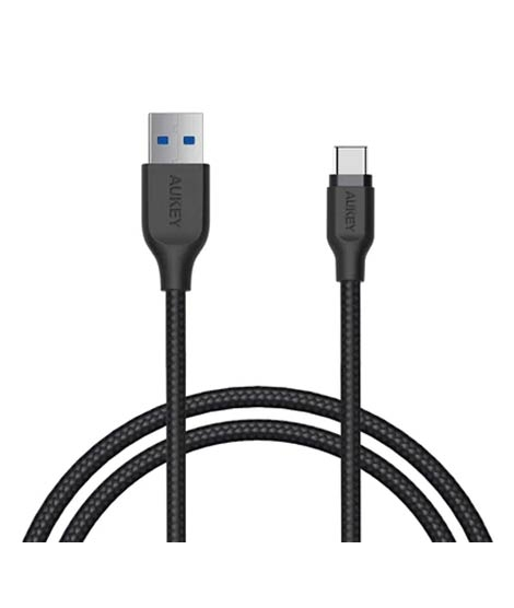 iShopping - Aukey USB 3.1 Gen 1 A to Type C Cable 1.2M Black (CB-AC1)