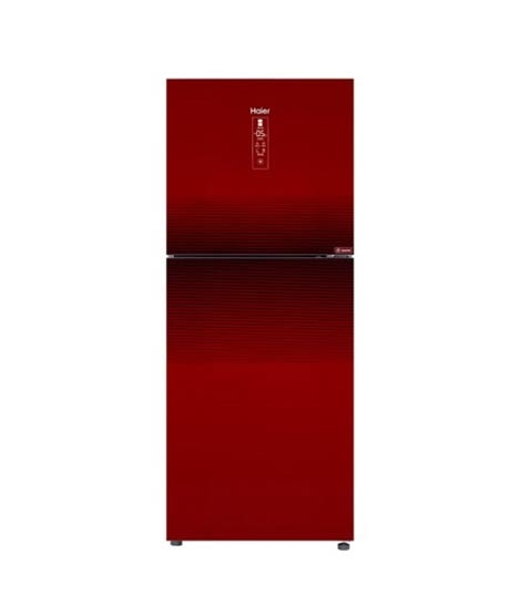 iShopping - Haier Digital Inverter Freezer-On-Top Refrigerator 10 Cu Ft Red (HRF-306IDRT)