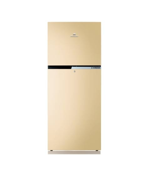 iShopping - Dawlance E Chrome Freezer-On-Top Refrigerator 14 Cu Ft Metallic Gold (9178-WB)