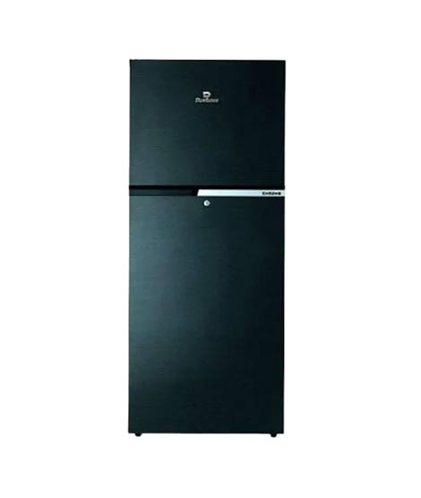 iShopping - Dawlance E Chrome Freezer-On-Top Refrigerator 16 Cu Ft Hairline Black (9193-WB)
