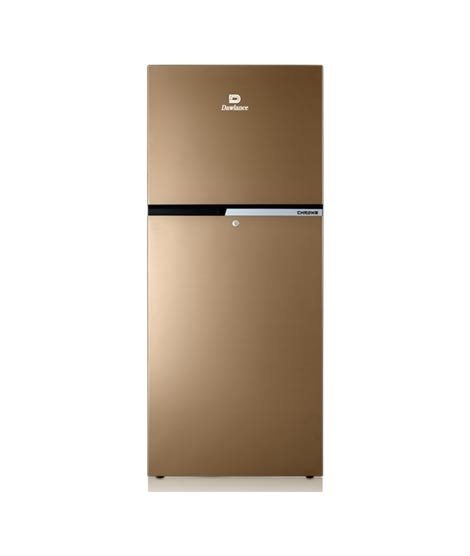 iShopping - Dawlance Chrome Pro Inverter Freezer-On-Top Refrigerator 7 Cu Ft Golden (9160-WB)