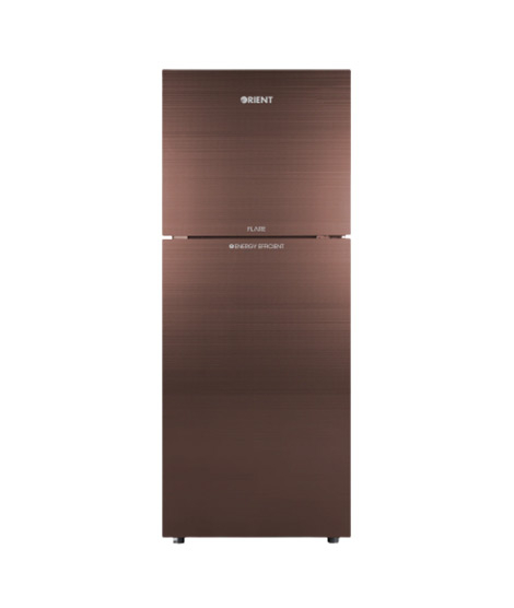 iShopping - Orient Flare 500 Glass Door Freezer-on-Top Refrigerator 17 Cu Ft