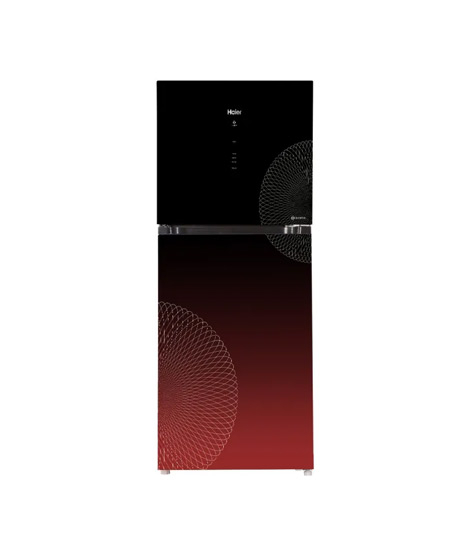 iShopping - Haier Digital Inverter Glass Door Freezer-on-Top Refrigerator 16 Cu Ft (HRF-438IA)