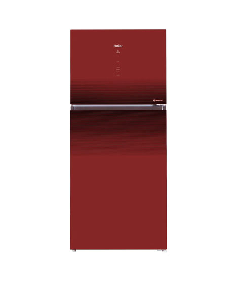 iShopping - Haier Twin Inverter Freezer-on-top Refrigerator 18 Cu Ft Red (HR-538TIDRA)