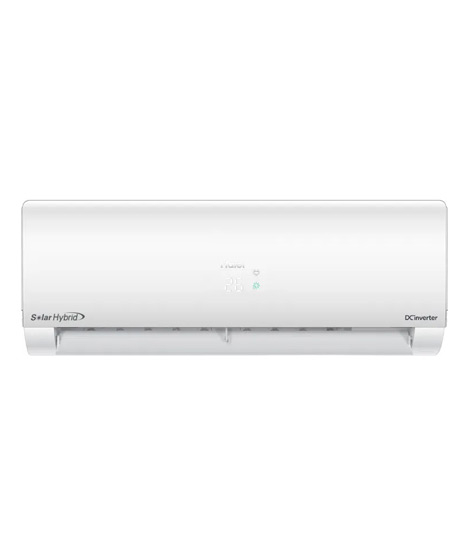 iShopping - Haier Solar Hybrid AC II Inverter Heat and Cool Air Conditioner 1.5 Ton White - Only DC Inverter