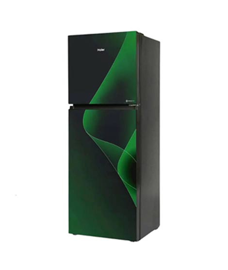 iShopping - Haier Smart Inverter Freezer-On-Top Refrigerator 9 Cu Ft Green (HRF-246IPGA)