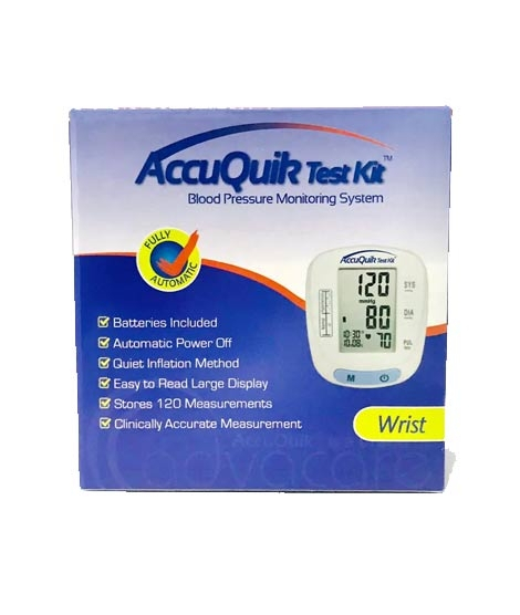 iShopping - Accuquik Wrist Blood Pressure Monitoring System