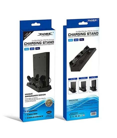 iShopping - Dobe Multi Functional Charging Stand With Cooling Fan For PS4 (TP4 023B)