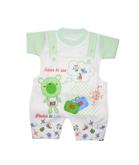 iShopping - Komfy Printed Unisex Romper For Kid's (NBN119)