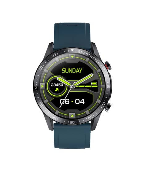 iShopping - Yolo Fortuner Smart Watch Black with Moss Blue