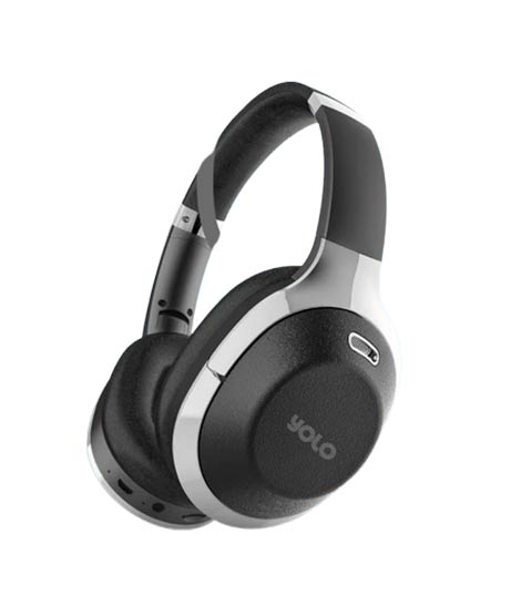iShopping - Yolo Mars H1 Bluetooth Headphone-Silver