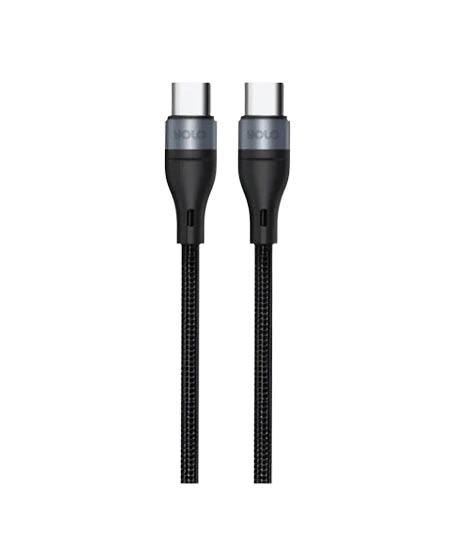 iShopping - Yolo Flex Type-C To Type-C Cable Black