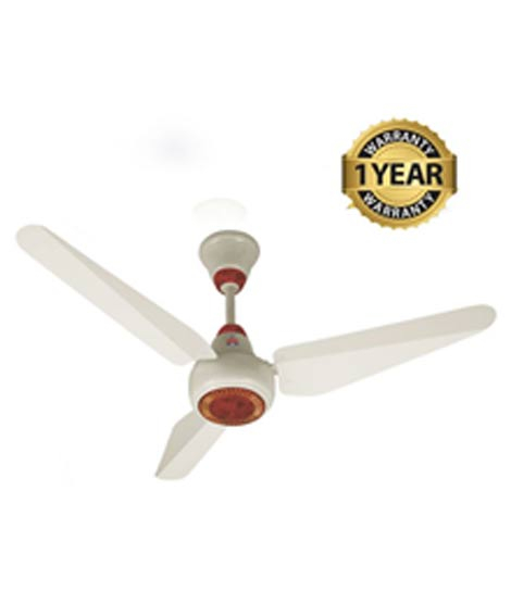 iShopping - Abdullah 56" AL Ceiling Fan - Off White