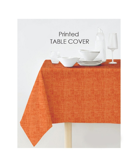 iShopping - Dream On Printed Table Cover Orange (TC-032-O)