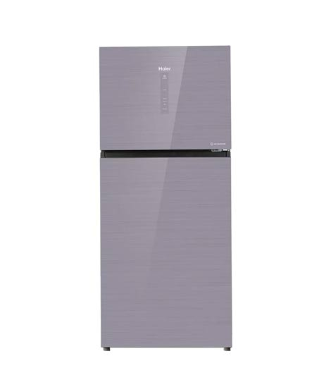 iShopping - Haier Twin Inverter IOT Freezer-On-Top Refrigerator 18 Cu Ft Silver Grey (HRF-538TIFGU1)