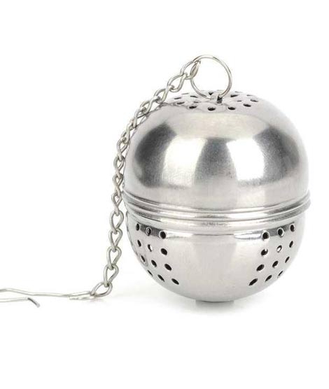 iShopping - Promax Spice and Seasoning Filter Ball With Hanging Hook Silver