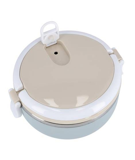 iShopping - Promax Round Shape Vacuum Lunch Dinner Tiffin Box