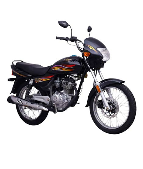iShopping - Super Star SS 125 Deluxe Self Start 5-Gears & Disc Brake - 2024 Model-Black-None