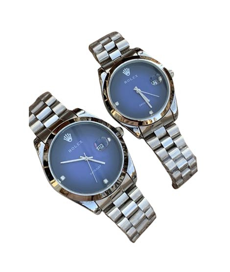 iShopping - Genshirts Watch Set For Couple Silver