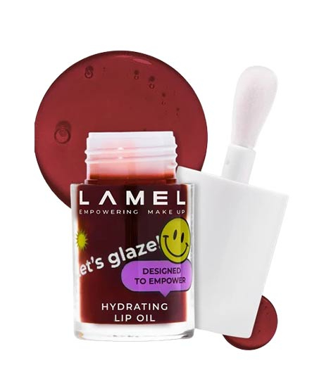iShopping - Lamel Moisturizing LET'S Glaze Lip Oil - Chocolate Cookies 404