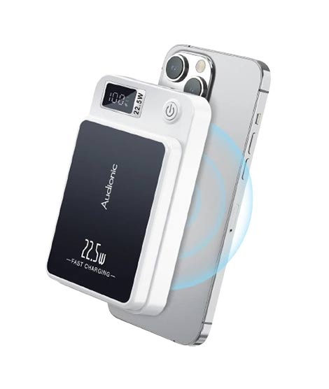 iShopping - Audionic Magneto Wireless 10000 mAh Power Bank (Magnetic Battery Pack)