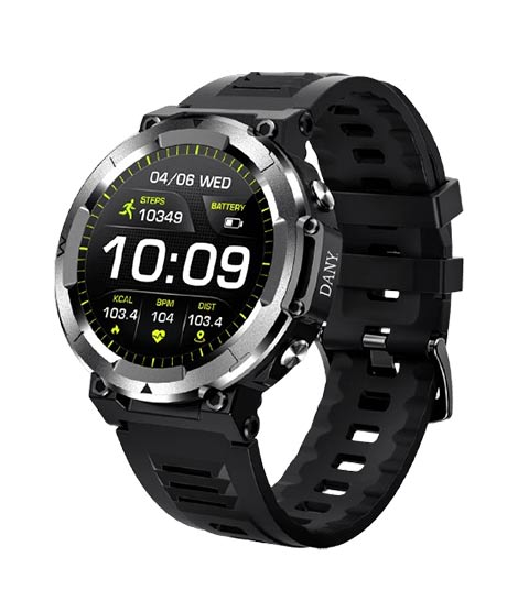 iShopping - Dany D-Force Smart Watch-Jet Black