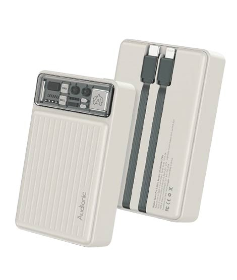 iShopping - Audionic Spark Pro S-230 Powerbank 20000 mAh- Bone Grey