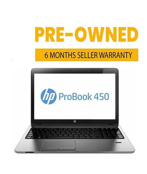 iShopping - HP ProBook 450 G1 Core i5 4th Generation 4GB DDR3 RAM 500GB HDD 15.6inch Screen NUMPAD Free Laptop Bag