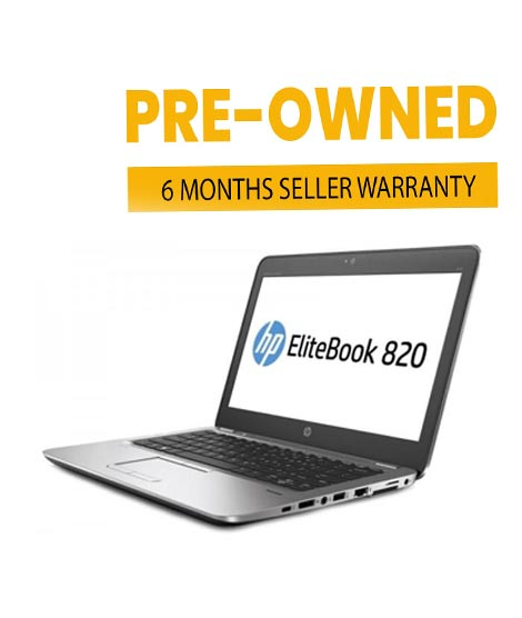 iShopping - Hp Elitebook 820 G4 Core i5 7th Generation  8GB RAM 128GB SSD 500GB HDD 12.5inch Screen Free Laptop Bag