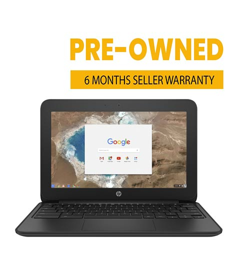 iShopping - HP Chromebook 11 G5 16GB Storage 4GB RAM 11.6" Display Playstore Supported Dual Core Chrome Book