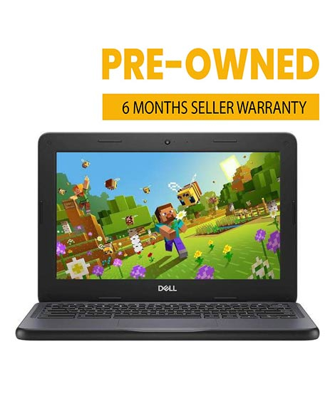 iShopping - Dell ChromeBook 3100 2027 update Media tek 8173 Quad-Core Processor 4GB DDR4 RAM 16GB Storage 11.6" Display Playstore Supported Chrome OS