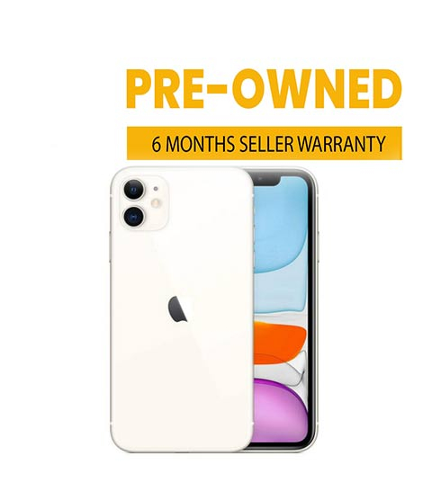 iShopping - Apple iphone 11 64 GB  6.1" Inch Display Factory Unlocked PTA Approved Free Charger and Cover