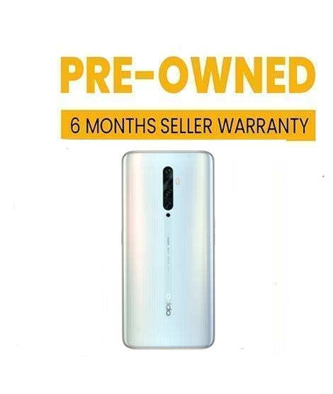 iShopping - Oppo Reno z2 8GB Ram 128 256GB Rom AMOLED display Andriod 10 Fingerprint indisplay front pop-up Camera with Free Charger and Free Cover-Silver