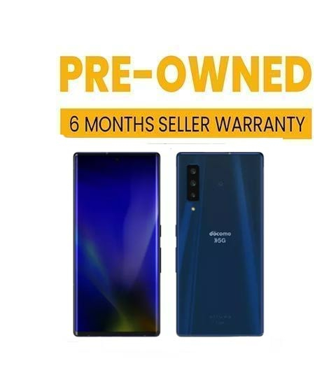 iShopping - Fujitsu Arrows Docomo F52-A 5G 128GB Storage 8GB RAM 5G Supported Snapdragon 765 48 MP Camera PTA Official Approved-Blue