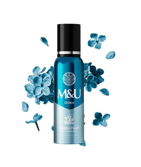 iShopping - Golden Pearl Storm Gas Free Body Spray For Men
